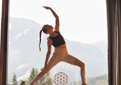 Yoga üben in traumhafter Kulisse