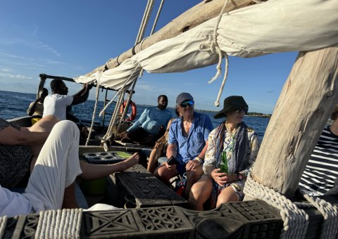 Ausflug mit dem Segelboot