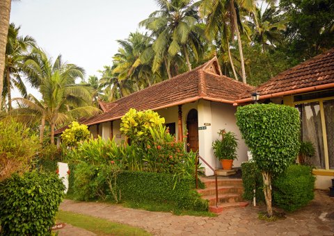 Die Standard Zimmer liegen in der Nähe des Ayurvedazentrums