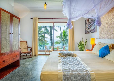 Aufwachen mit Blick auf das weite Meer