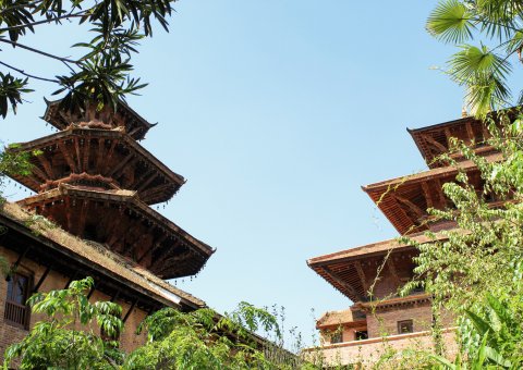 Klöster am Patan Durbar Square