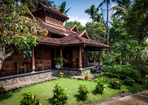 Das Kerala House des Ayurveda Resorts