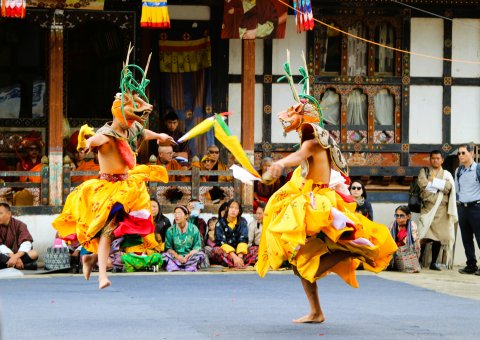 Klosterfestival im Bumthang