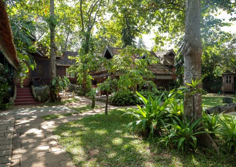 Garten des Anaamaya Resorts