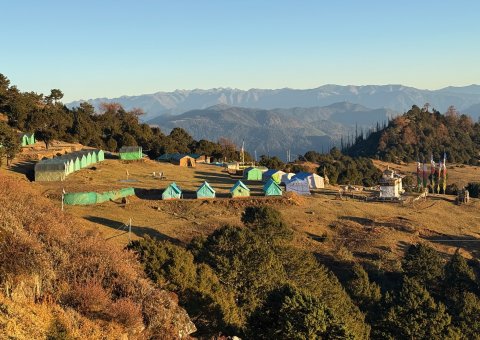 Bumdra Trek Zeltcamp