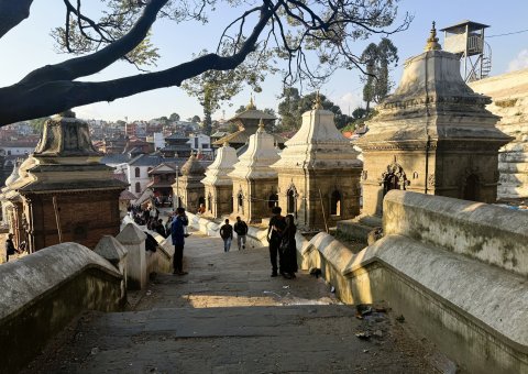 Pashupatinath Tempel in Kathmandu