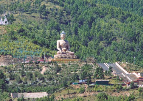Buddha Statue in Timphu, Bhutan
