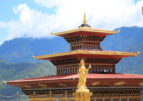 Buddha Statue in Timphu, Bhutan