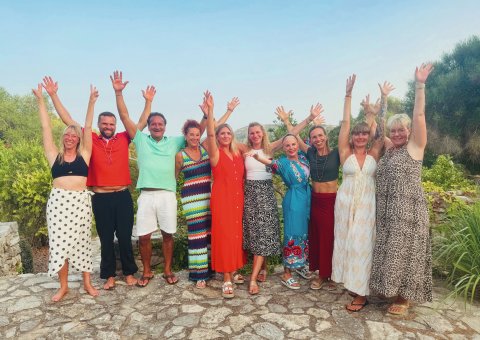 Die Yogis vom WOW-Retreat