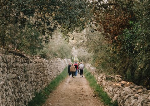 Gemeinsam die Umgebung der Finca erkunden
