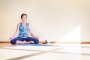 Die Kursleiterin und Yogalehrerin Gabriele Haage